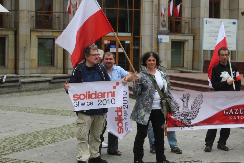 Katowice: Manifestacja w obronie polskości Śląska