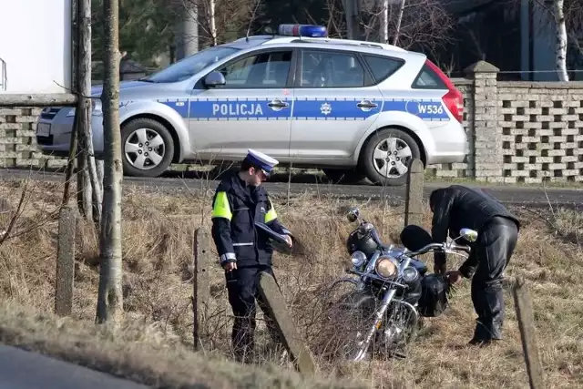 Wypadek w Czerninie, powiat kołobrzeski.