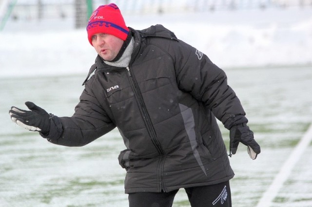 Trener Marcin Roman miał sporo uwag do swoich podopiecznych.