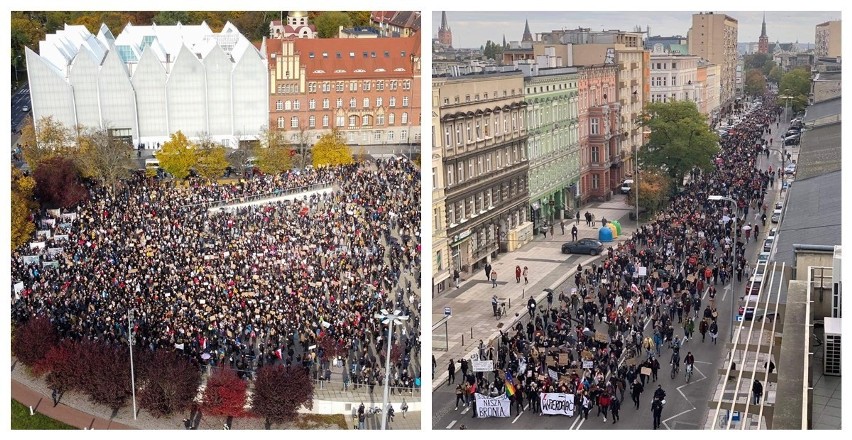 Strajk kobiet w Szczecinie - 28.10.2020