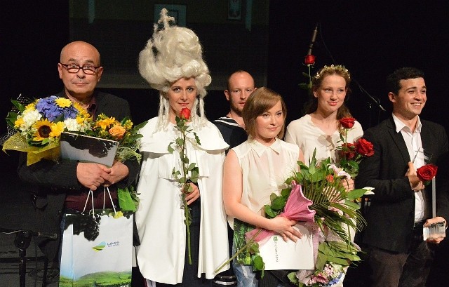 Lubuski Teatr, 18 czerwca 2016 r.: laureaci Leonów i innych nagród za sezon 2015/2016.
