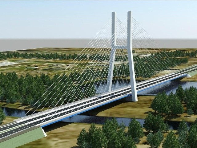 Taki most ma połączyć ul. Rzecha z Lubelską. Miasto liczy, ze dofinansuje inwestycję pieniędzmi z UE.