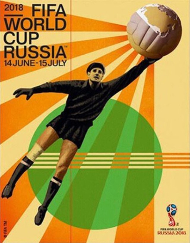 Każde wielkie wydarzenie, a takim niewątpliwie są mistrzostwa świata w piłce nożnej, musi mieć swój oficjalny plakat. Niedawno  poznaliśmy plakat zbliżających się MŚ 2018 w Rosji. Widnieje na nim postać legendarnego Lwa Jaszyna. A jak wyglądały te wcześniejsze? Oto wszystkie plakaty piłkarskich mistrzostw świata!