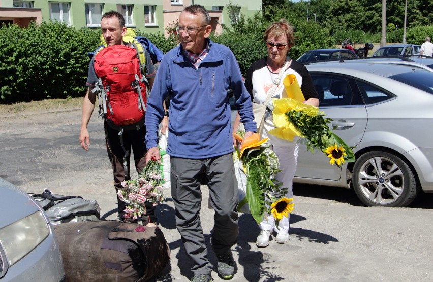 W czwartek do Grudziądza wrócili himalaiści Lech i Wojciech...