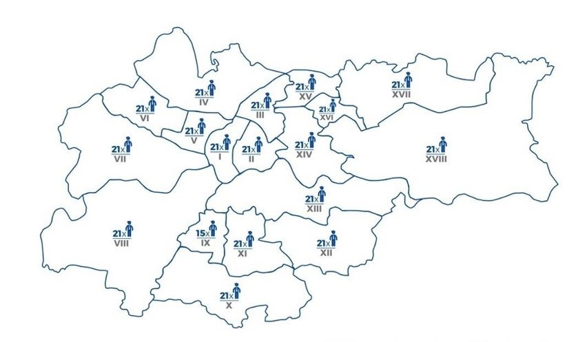 Kraków. Wybory do rad dzielnic już w najbliższą niedzielę 2 grudnia