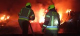 Pożar w Goleniowie pod lupą prokuratury. Inspekcja ochrony środowiska sprawdza firmę, w której wybuchł ogień 