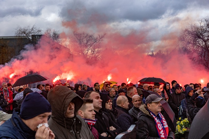 05.01 Pogrzeb Andrzeja Iwana byłego piłkarza Wisły i...