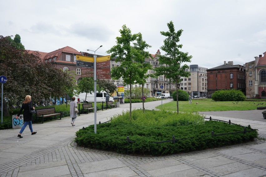 U zbiegu ulicy Małe Garbary i Garbary planuje się zachowanie...