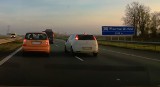 Mistrzyni lewego pasa na autostradzie A4 pod Wrocławiem. Zobaczcie nagranie