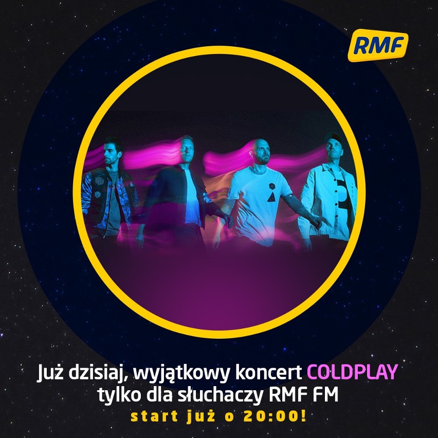 Koncert Coldplay już dziś w RMF FM. Kiedy grupa Coldplay...