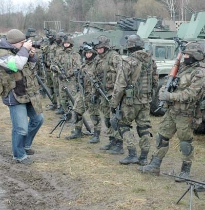 Żołnierze przygotowywali się do misji od jesieni zeszłego roku. Tu podczas ćwiczeń na poligonie w Wędrzynie koło Sulęcina.