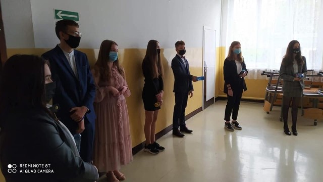 Uczniowie Publicznej Szkoły Podstawowej w Rozwadach w gminie Gielniów w powiecie przysuskim też pisali egzamin.