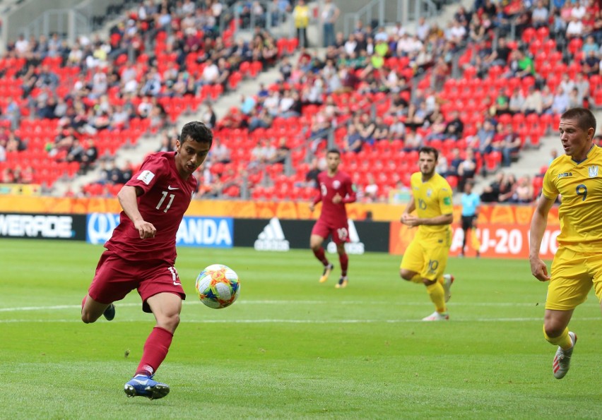 MŚ U20, Tychy: Katar - Ukraina 0:1 [ZDJĘCIA, RELACJA] Jeden gol, ale bezcenny