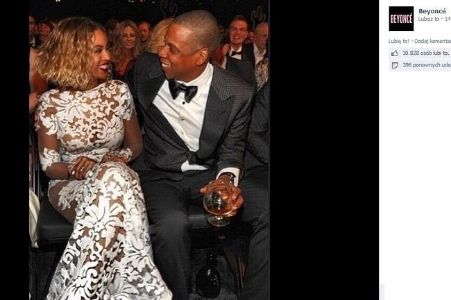 Beyonce i Jay-Z (fot. screen z Facebook.com)