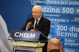 Jarosław Kaczyński w Chełmie: PiS zrobi to, co zapowiada
