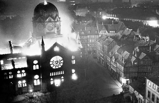 Pożar synagogi w Hanowerze