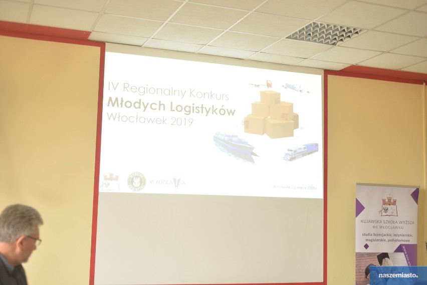 Regionalny Konkurs Młodych Logistyków w Kujawskiej Szkole Wyższej we Włocławku [zdjęcia, wideo]