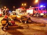 Wypadek na obwodnicy Lubartowa: Pięć osób rannych (ZDJĘCIA, WIDEO)