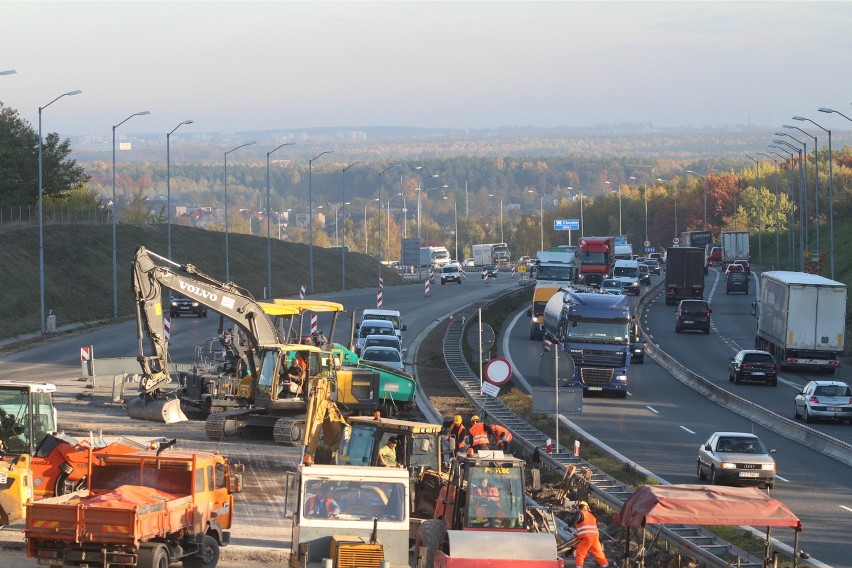 Remont A4 w Rudzie Śląskiej