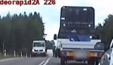 Grupa SPEED złapała kierowcę Dacii, który niebezpiecznie wyprzedzał pojazdy (zdjęcia,video)