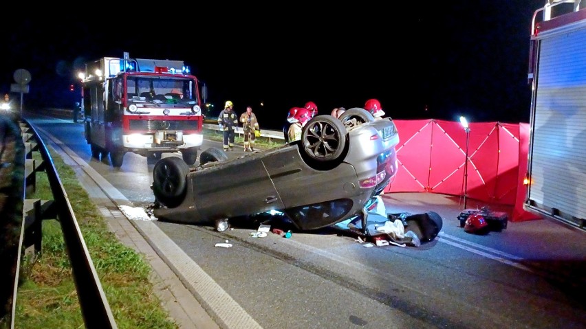 Wypadek na Wschodniej Obwodnicy Wrocławia. Jedna osoba...