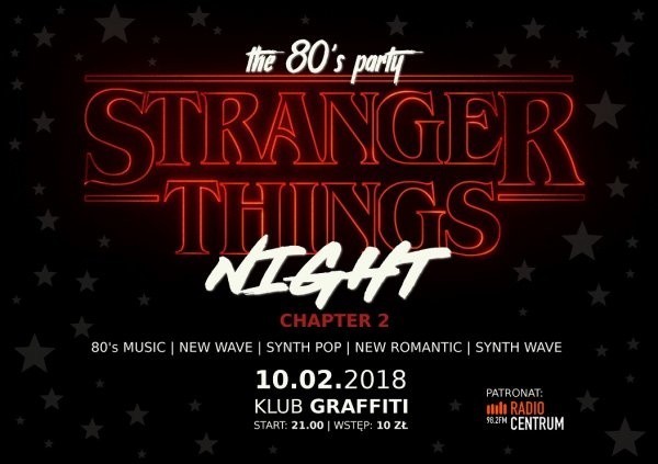 W Graffiti - The 80’s Party: Stranger Things Night...