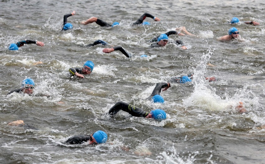 Sześć lat temu mistrzostw Polski w triathlonie odbyły się na...