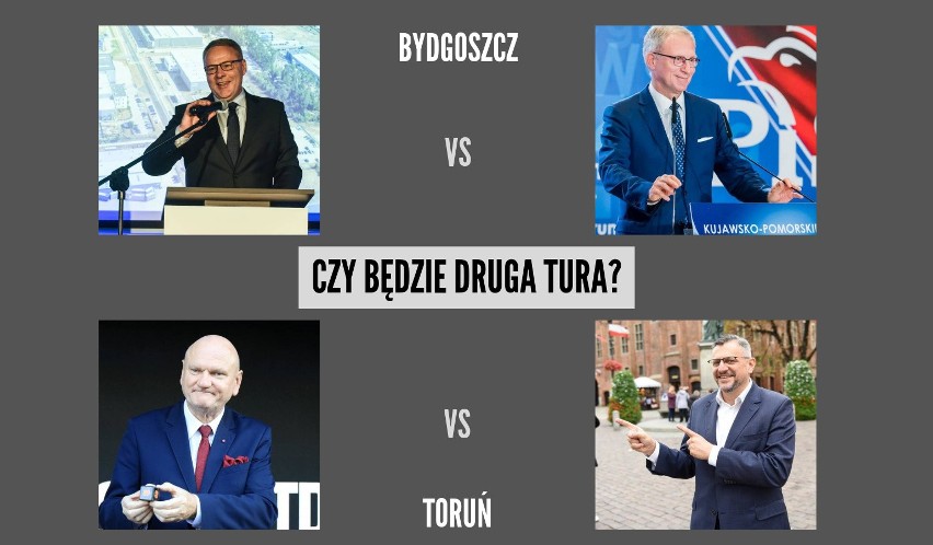 Czy w Bydgoszczy i Toruniu szykuje się druga tura wyborów...
