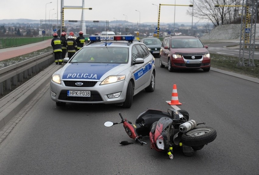 Wypadek miał miejsce w sobotę około godz. 13 w Przemyślu.