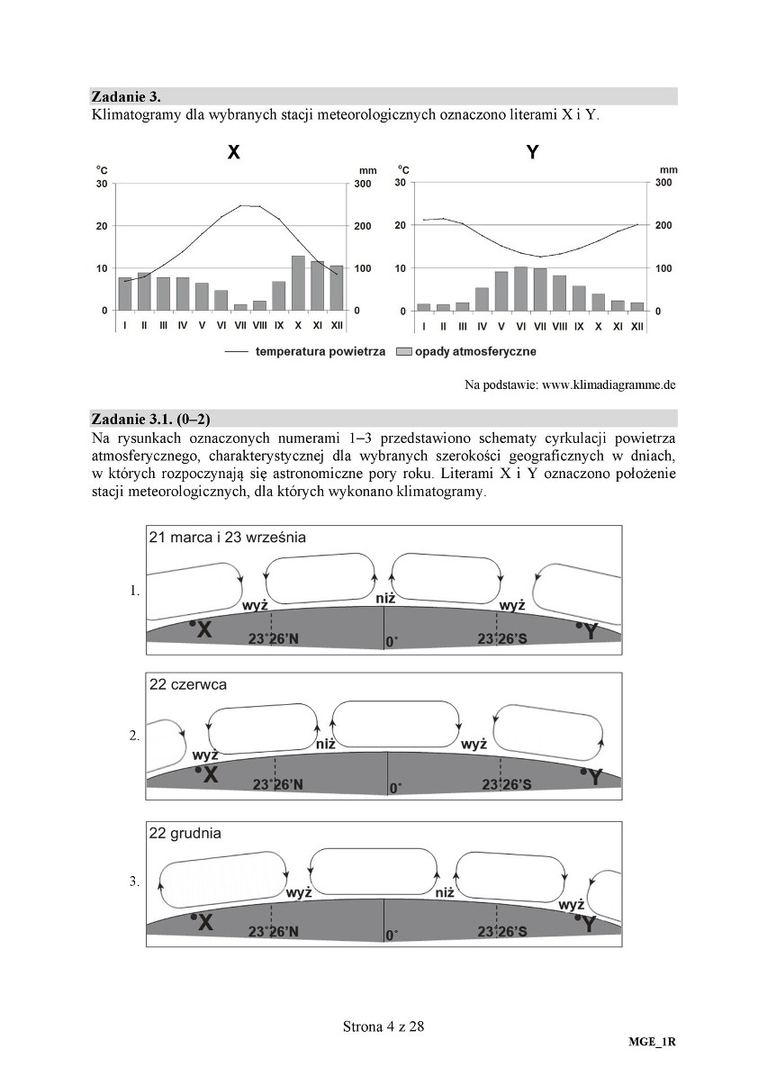 Matura z geografii 2019