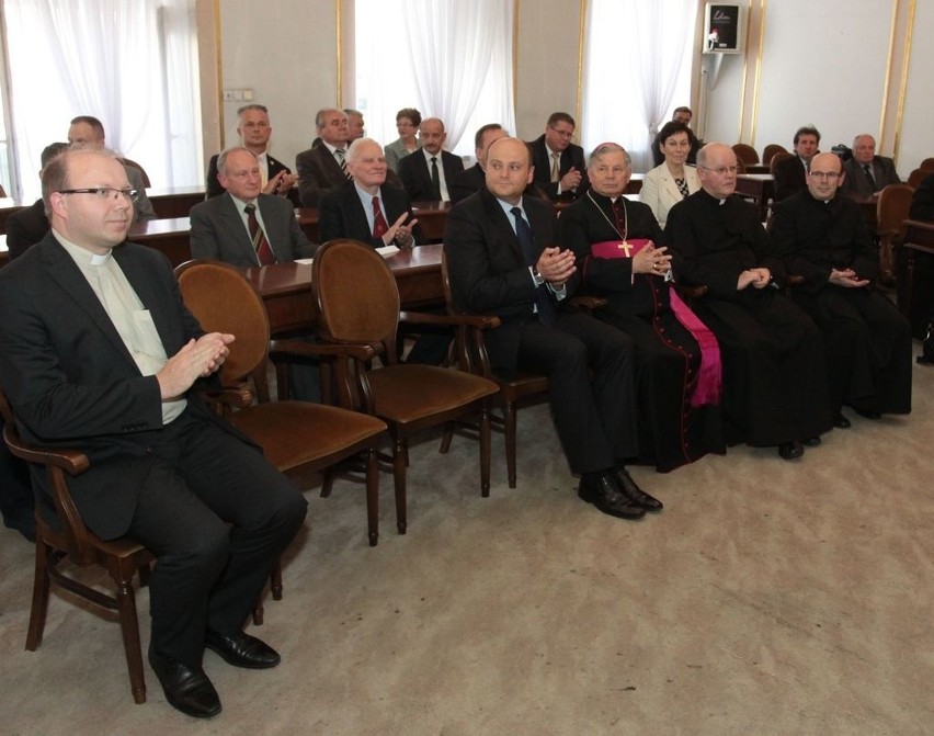 Uroczysta Papieska Sesja Rady Miejskiej w Radomiu
