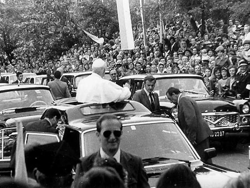 Jan Paweł II w Kalwarii Zebrzydowskiej. 1979 rok.