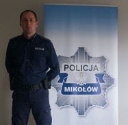 mł. asp. Tomasz Jałowy...