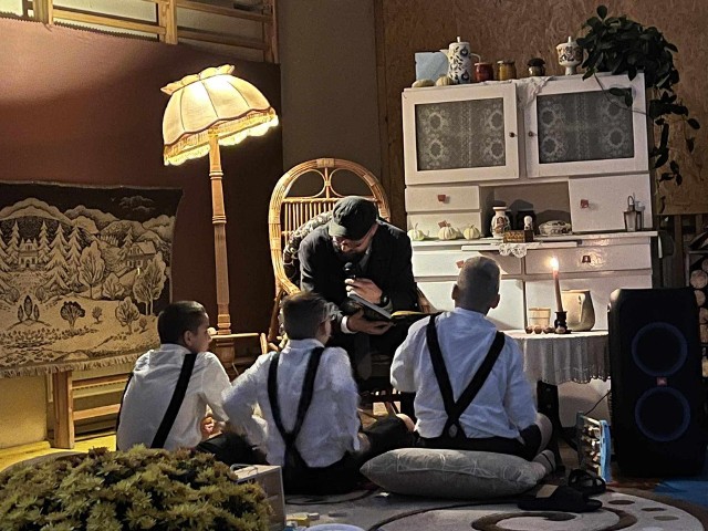 Na wydarzeniu pojawił się  Janusz Korczak wraz z dziećmi Korczaka - który w krótkiej opowieści na prośbę dzieci " Doktorze opowiesz nam bajkę"