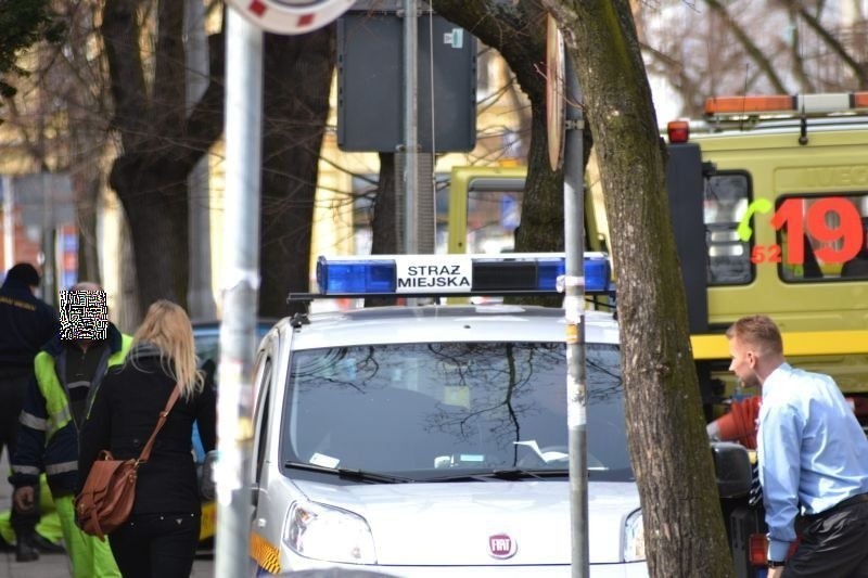 Interwencja strażników miejskich w Bydgoszczy