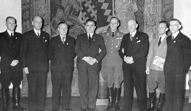 O. Ulitz prezes Volksbundu na Górnym Śląsku u Hitlera