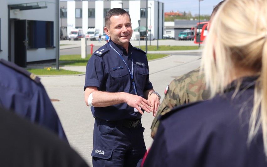W Oddziale Prewencji Policji w Krakowie polała się krew