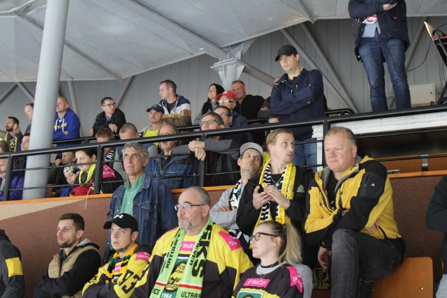 Zdjęcia kibiców z meczu GKS Katowice - Podhale Nowy Targ
