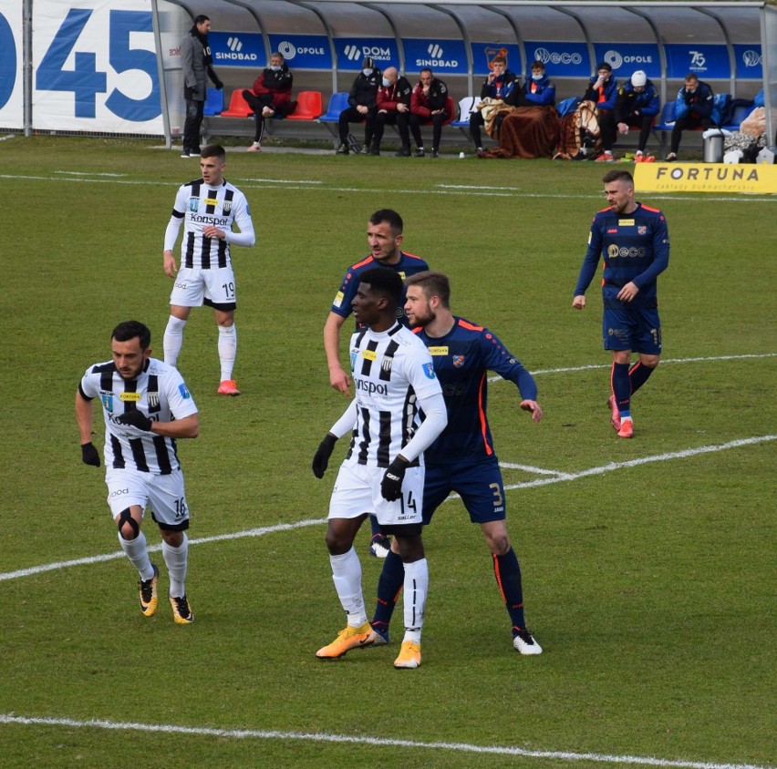 Odra Opole - Sandecja Nowy Sącz 1-1