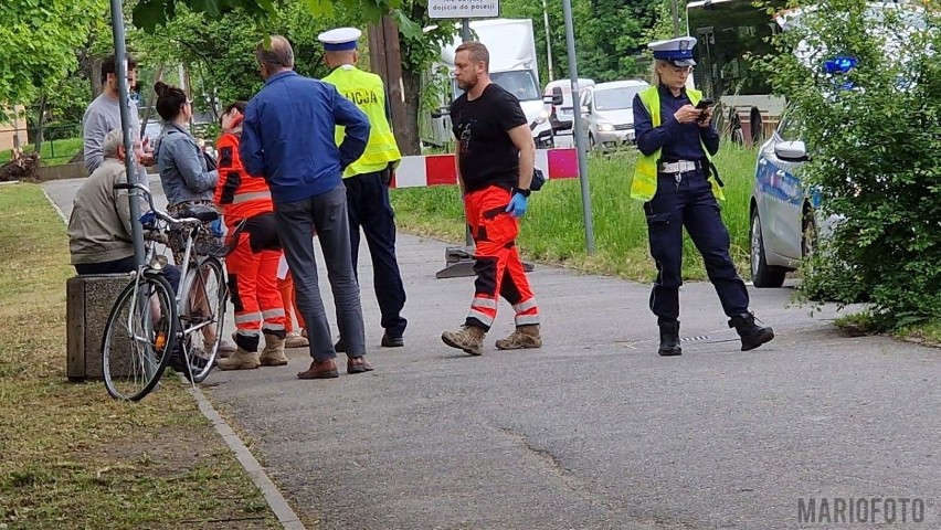 Potrącenie prawidłowo jadącego rowerzysty na ul Niemodlińskiej w Opolu. Kierująca dostała solidny mandat