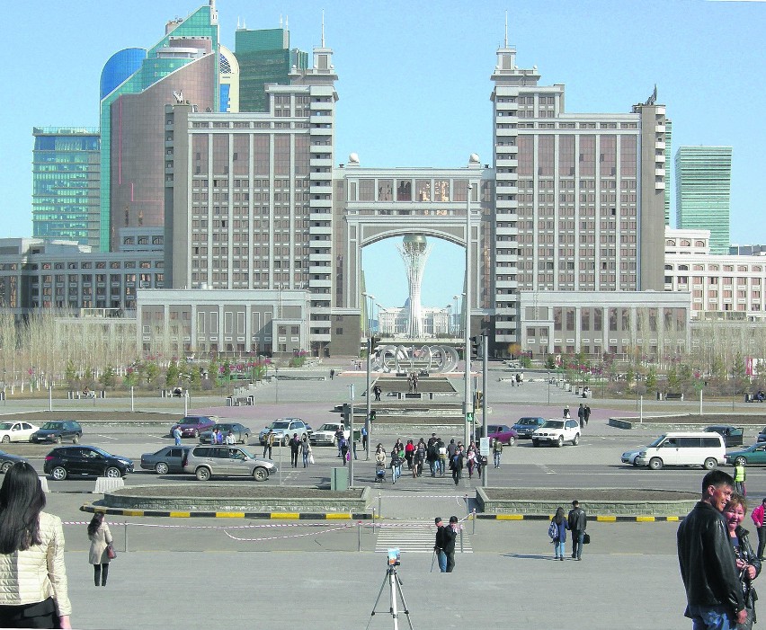 Astana, miasto niesamowite, jakby przeniesione do...