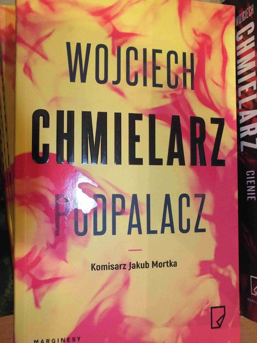 Wojciech Chmielarz, autor kryminałów na spotkaniu w Starachowicach [ZDJĘCIA]