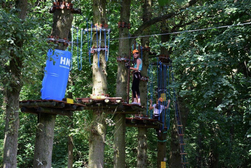 Park Linowy w inowrocławskich Solankach przeszedł renowację...