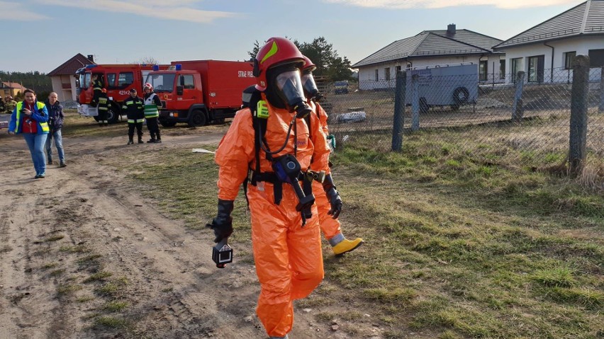 Nielegalne składowisko odpadów w Otmicach koło Strzelec Opolskich