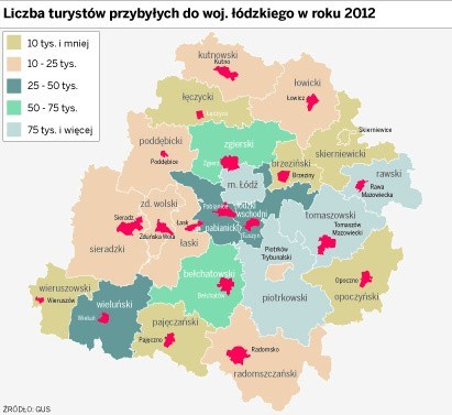 Region łódzki turystyczną potęgą? Może w przyszłości...