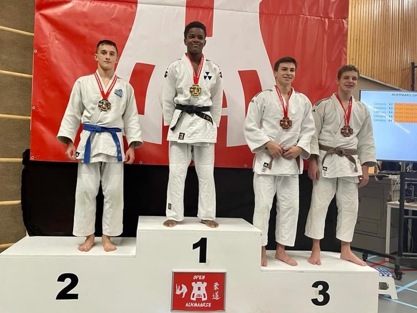 Cztery medale Małopolan podczas międzynarodowego turnieju judo w Alkmaar [ZDJĘCIA]
