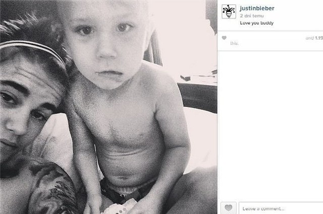 Justin Bieber z młodszym bratem (fot. screen z Instagram.com)