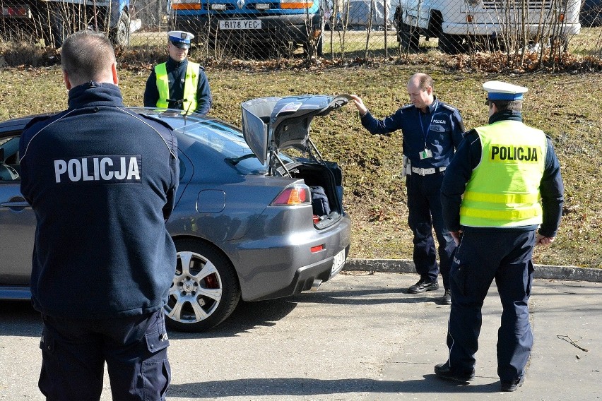 Białystok. Szkolenie policjantów ruchu drogowego