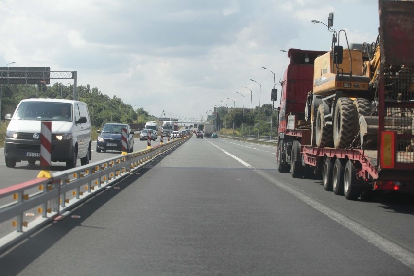 Rozpoczął się remont autostrady A4 między Chorzowem a Katowicami. Potrwa przez cały weekend