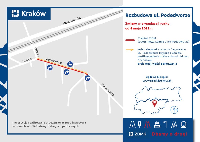 Kraków. A po majówce rozkopią miasto. Fala remontów i zmian w ruchu